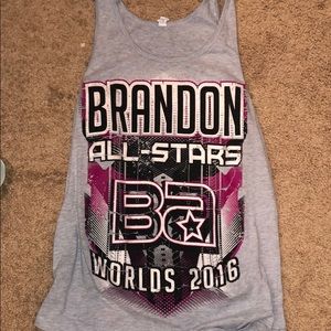 Brandon allstars cheerleading shirt!